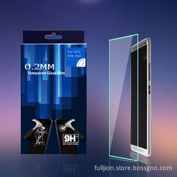 Premium Glass Screen Protector for HTC ONE MAX, Protects Your Screen from Scratches and Drop